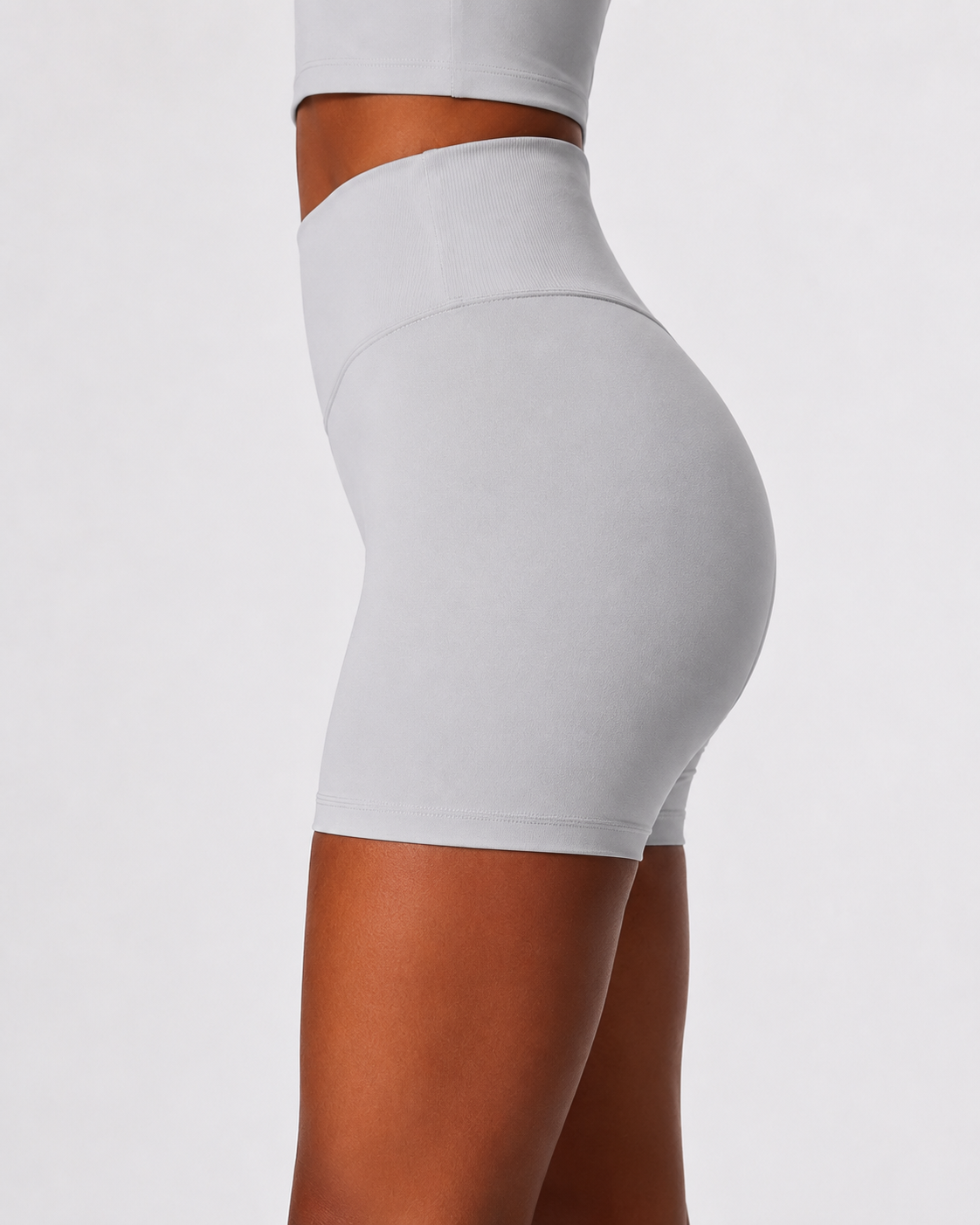 SculptHer Short in Ash Grey, Seitenansicht